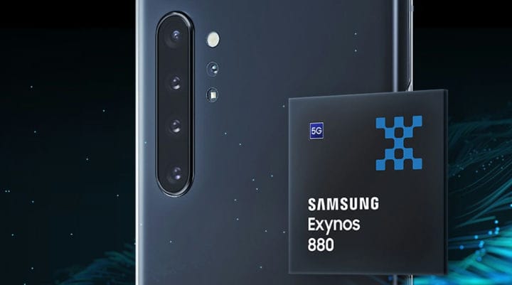 Samsung Exynos 880 раскрыл: Чип, чтобы вывести 5G в массы?