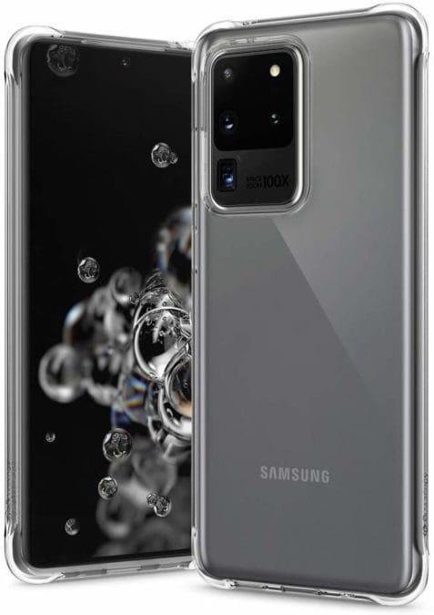 Лучшие Samsung Galaxy S20 Ultra прозрачные чехлы