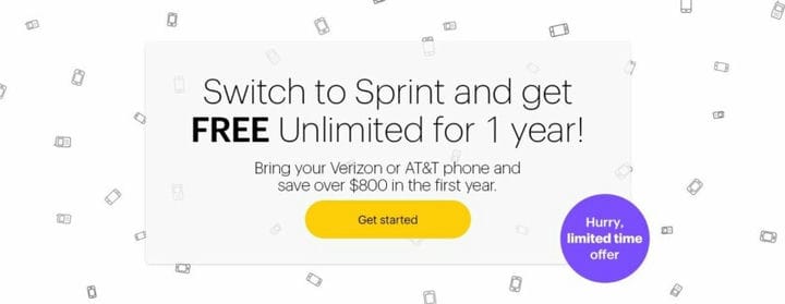 Сравните свой тарифный план Unlimited с предложениями Verizon и Sprint