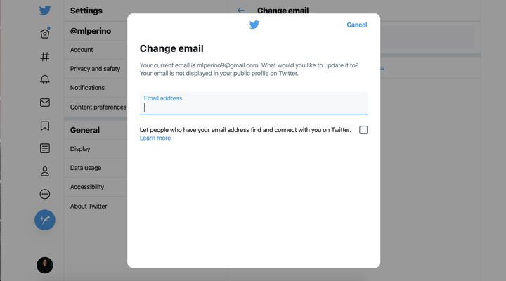 Comment changer votre e-mail Twitter sur ordinateur ou mobile