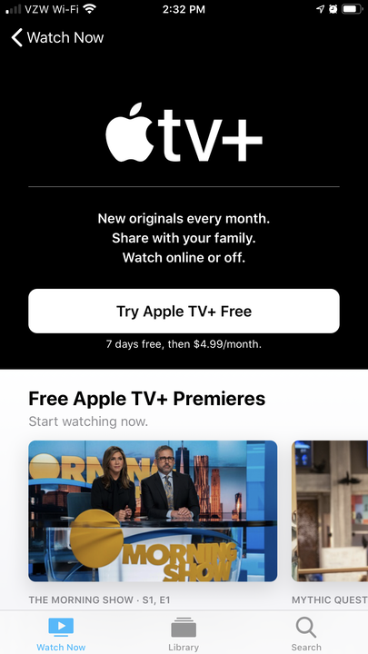 Kuidas vaadata Apple TV-d iPhone'is koos Apple TV+ või ilma selleta