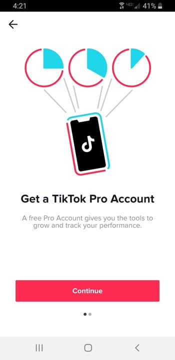 Comment obtenir un compte TikTok Pro pour obtenir des analyses