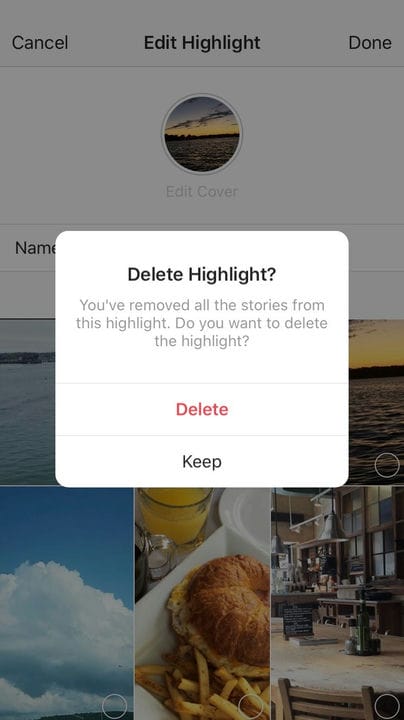 Come eliminare un'evidenziazione su Instagram in 2 modi