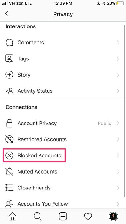 Comment trouver votre liste de personnes bloquées sur Instagram