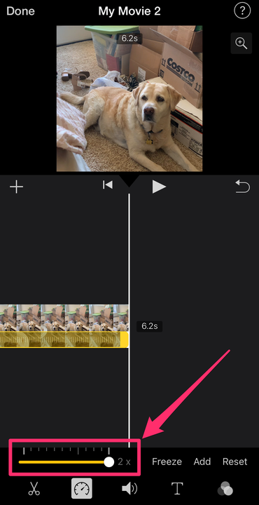 Comment accélérer une vidéo sur iPhone