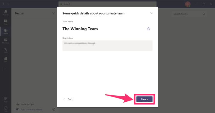 Comment créer une équipe dans Microsoft Teams