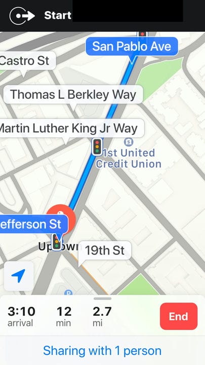 Come condividere il tuo ETA nell'app Apple Maps sul tuo iPhone
