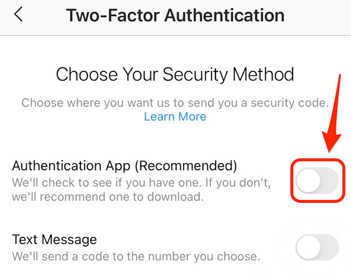 Comment configurer l'authentification à deux facteurs sur Instagram
