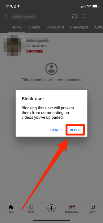Comment bloquer les chaînes YouTube